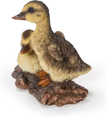 Show full view: Hi-Line Gift Playful Ducklings Garden Statue, Yellow, Black, 5-in slide 5 of 9