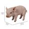 Show in main carousel: Hi-Line Gift Standing Baby Pig Statue, Pink, 9-in slide 6 of 7