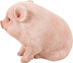 Hi-Line Gift Chubby Piglet Sitting Statue, 4.57-in slide 2 of 7