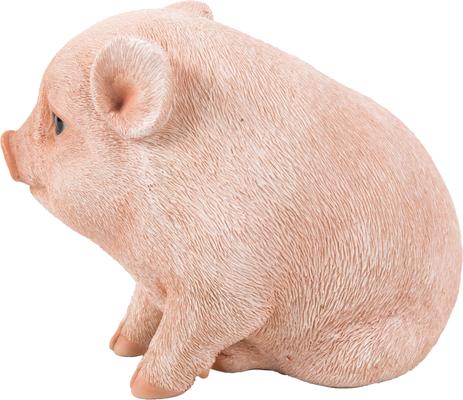 Show full view: Hi-Line Gift Chubby Piglet Sitting Statue, 4.57-in slide 4 of 8