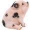 Show in main carousel: Hi-Line Gift Chubby Piglet Sitting Statue, Pink with Black Spots, 5.31-in slide 4 of 8