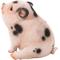Show in main carousel: Hi-Line Gift Chubby Piglet Sitting Statue, Pink with Black Spots, 5.31-in slide 3 of 8