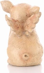 Hi-Line Gift Laughing Pig with Wings Sitting Statue, 8.87-in slide 2 of 9