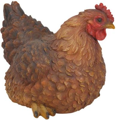 Show full view: Hi-Line Gift Hen Squatting Statue, 7.5-in slide 3 of 6