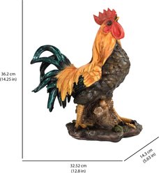 Hi-Line Gift Standing Rooster Statue, 14.25-in slide 2 of 4