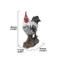 Show in main carousel: Hi-Line Gift Rooster Statue, Black & White, 15.94-in slide 6 of 7