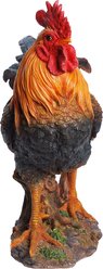 Hi-Line Gift Rooster Statue, 16-in