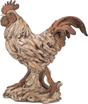 Show full view: Hi-Line Gift Driftwood Standing Rooster Statue, 15.83-in slide 3 of 8