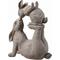 Show in main carousel: Hi-Line Gift Mom & Baby Rabbits Garden Statue, 14.6-in slide 5 of 9