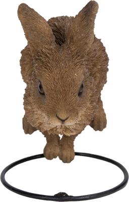Show full view: Hi-Line Gift Hare Cub Jumping Statue, 6.69-in slide 2 of 8