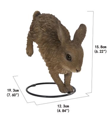 Show full view: Hi-Line Gift Hare Cub Running Statue, 6.22-in slide 8 of 9
