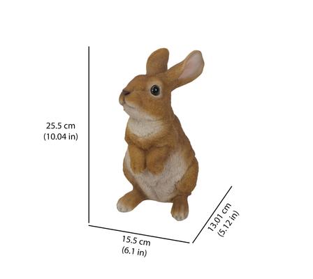 Show full view: Hi-Line Gift Standing Rabbit Statue, 10.04-in slide 6 of 6