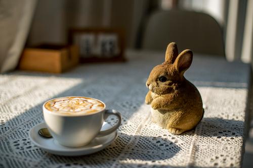 Show full view: Hi-Line Gift Chubby Rabbit Standing Statue, 6.3-in slide 9 of 10