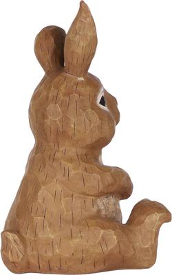 Show full view: Hi-Line Gift Rabbit Sitting with Ladybug Statue, 12-in slide 7 of 9