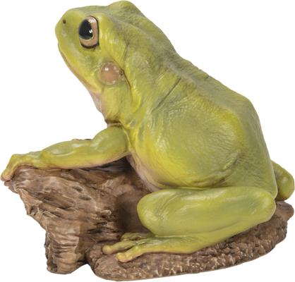 Show full view: Hi-Line Gift White's Tree Frog Statue, 3.86-in slide 3 of 8