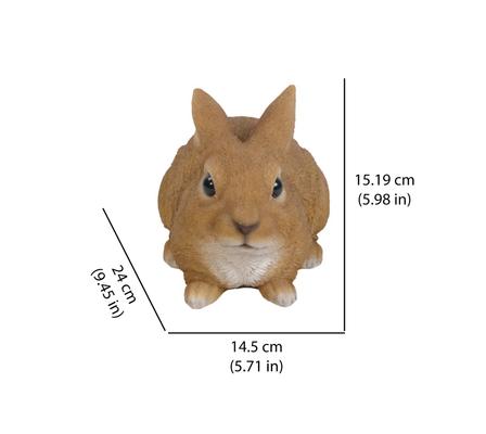 Show full view: Hi-Line Gift Sitting Rabbit Statue, 5.98-in slide 6 of 6