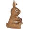 Show in main carousel: Hi-Line Gift Rabbit Sitting with Ladybug Statue, 12-in slide 8 of 9