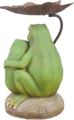 Show full view: Hi-Line Gift Frog Couple Under Umbrella Statue, 11-in slide 4 of 6