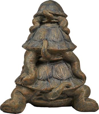 Show full view: Hi-Line Gift Stacked Turtle Family Statue, 20.5-in slide 6 of 9