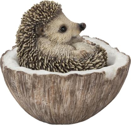 Show full view: Hi-Line Gift Coconut Hedgehog Statue, 3.94-in slide 5 of 8