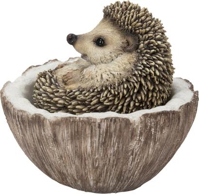 Show full view: Hi-Line Gift Coconut Hedgehog Statue, 3.94-in slide 3 of 8