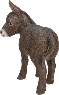 Show full view: Hi-Line Gift Standing Donkey Looking Left Statue, Brown, 20.5-in slide 3 of 8