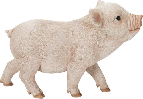 Show full view: Hi-Line Gift Baby Pig Standing Statue, Pink, 5.71-in slide 5 of 9