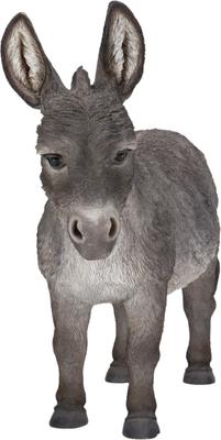 Show full view: Hi-Line Gift Standing Grey Donkey Statue, Gray, 15.16-in slide 2 of 10