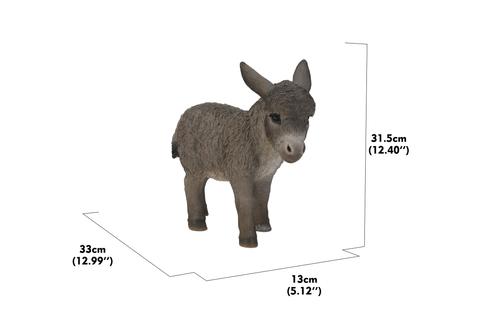 Show full view: Hi-Line Gift Standing Donkey Looking Right Statue, Gray, 12.4-in slide 9 of 11