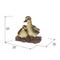Show in main carousel: Hi-Line Gift Playful Ducklings Garden Statue, Yellow, Black, 5-in slide 7 of 9