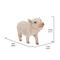 Show in main carousel: Hi-Line Gift Baby Pig Standing Statue, Pink, 5.71-in slide 7 of 9