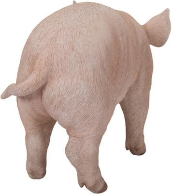 Show full view: Hi-Line Gift Standing Baby Pig Statue, Pink, 9-in slide 5 of 7