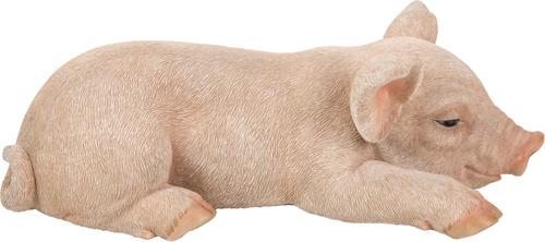Show full view: Hi-Line Gift Pig Sleeping Statue, 3.75-in slide 3 of 7