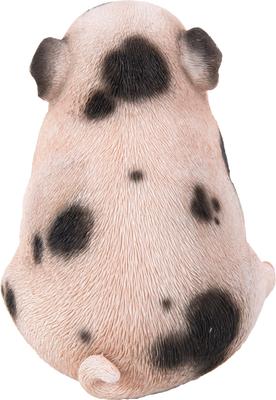 Show full view: Hi-Line Gift Chubby Piglet Sitting Statue, Pink with Black Spots, 5.31-in slide 5 of 8