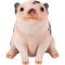 Show in main carousel: Hi-Line Gift Chubby Piglet Sitting Statue, Pink with Black Spots, 5.31-in slide 2 of 8
