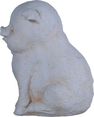 Show full view: Hi-Line Gift Laughing Curled Sitting Pig Statue, 15.75-in slide 6 of 6