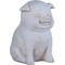 Show in main carousel: Hi-Line Gift Laughing Curled Sitting Pig Statue, 15.75-in slide 2 of 6
