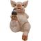 Show in main carousel: Hi-Line Gift Yoga Pig Statue, 7.28-in slide 2 of 7
