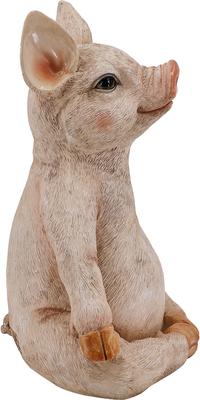Show full view: Hi-Line Gift Pig in Meditation Statue, 12.99-in slide 4 of 9