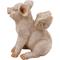 Show in main carousel: Hi-Line Gift Smiling Pig with Wings Sitting Statue, 16.65-in slide 6 of 10