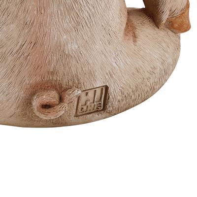 Show full view: Hi-Line Gift Pig in Meditation Statue, 12.99-in slide 8 of 9