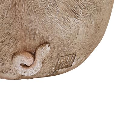 Show full view: Hi-Line Gift Smiling Pig with Wings Sitting Statue, 16.65-in slide 8 of 10