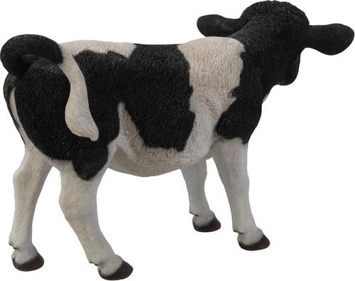 Show full view: Hi-Line Gift Standing Cow Statue, Black & White, 16.5-in slide 2 of 7