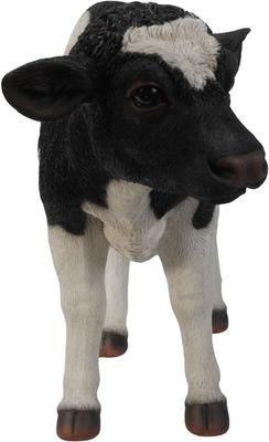 Show full view: Hi-Line Gift Standing Cow Statue, Black & White, 16.5-in slide 3 of 7