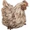 Show in main carousel: Hi-Line Gift Driftwood Squatting Hen Statue, 7.48-in slide 4 of 9