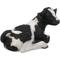 Show in main carousel: Hi-Line Gift Cow Laying Down Statue, Black & White, 11-in slide 3 of 5