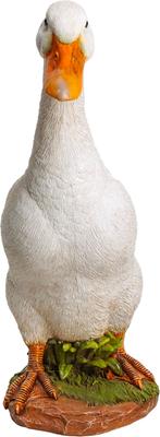 Show full view: Hi-Line Gift White Duck Statue, 12.52-in slide 3 of 7