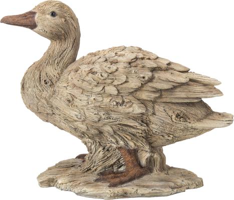 Show full view: Hi-Line Gift Duck Driftwood Look Statue, 9.53-in slide 3 of 6