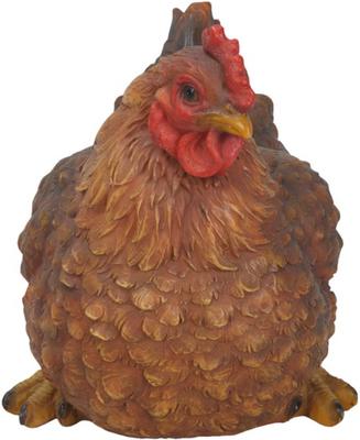 Show full view: Hi-Line Gift Hen Squatting Statue, 7.5-in slide 4 of 6