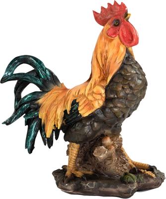 Show full view: Hi-Line Gift Standing Rooster Statue, 14.25-in slide 2 of 4